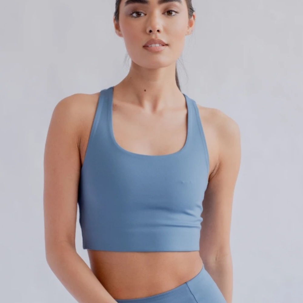Girlfriend Collective Paloma bra in monarch